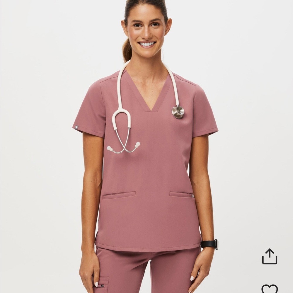 FIGS Women's MAUVE Casma Top (M) & Yola Skinny Pant (MP) (BUNDLE) - Picture 9 of 9